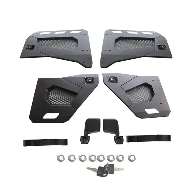 4x4 Off road 2/4 doors tubular door for Jeep wrangler JK JL accessories half door for Jeep gladiator JT