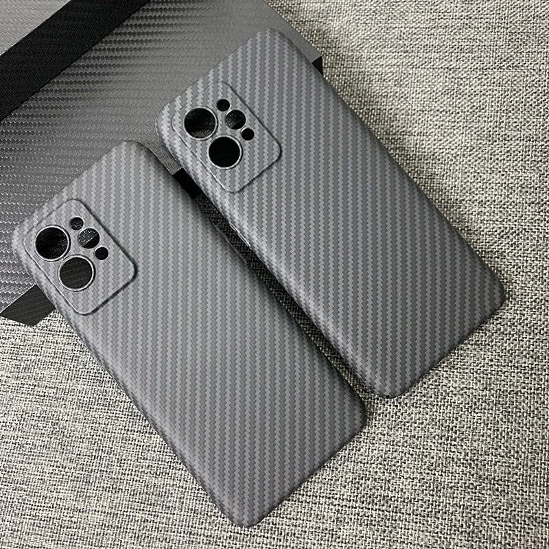 Matte Ultra Thin Hard Case For Realme GT2 Pro GT Neo 2 T 3T GT Master Edition Back Cover Slim PC Carbon Fiber Texture Phone Case