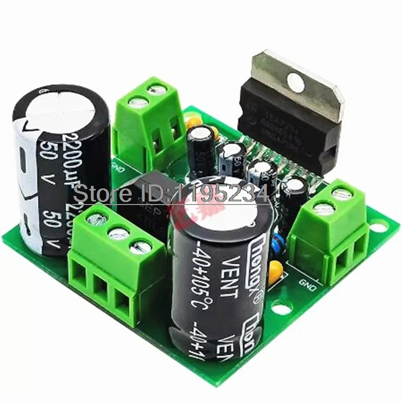 100W Digital Power Amplifier Board TDA7294 High Power Dual 12-32V Single Channel Audio Amplifier Module for DIY Speaker