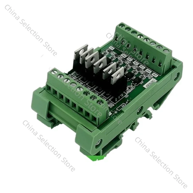 6-Channel Relay Module Control Board PLC DC Amplifier Board, Combined PNP Output Large Board