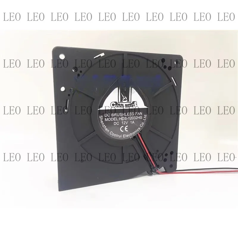 MY For COOL BREEZE HDS-12032HS DC12V 1A 2-Wire High Airflow Turbo Cooling Fan