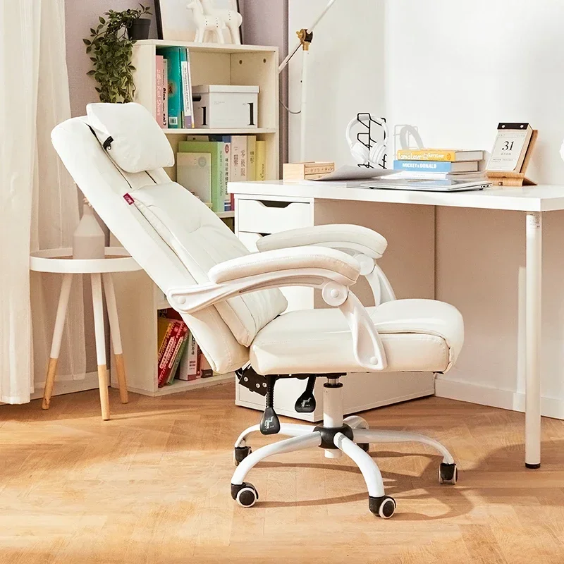 

Nordic Recliner Office Chairs Home Study Computer Sofa Office Chair Boss Ergonomic Comfort Home Furniture Sillas De Oficina FYOC