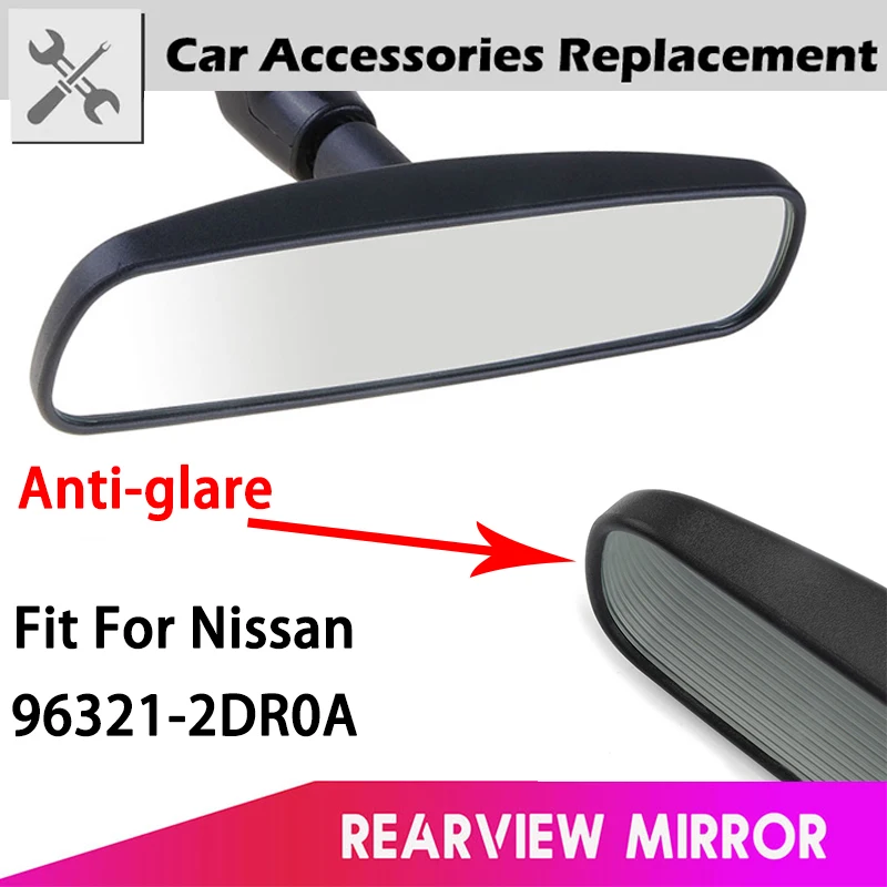 

Rhyming Interior Rearview Mirror Anti-glare Replacement Rear View Mirror Fit For Nissan Altima Frontier Navara Armada 963212DR0A