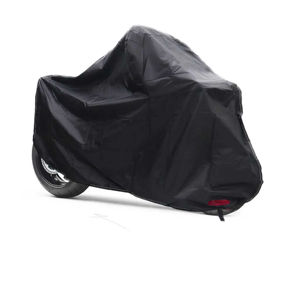 210D Oxford Waterproof Motorbike Cover Dust-proof UV Protection Indoor Outdoor Scooter Motorbike Rain Cover With Lock-Holes