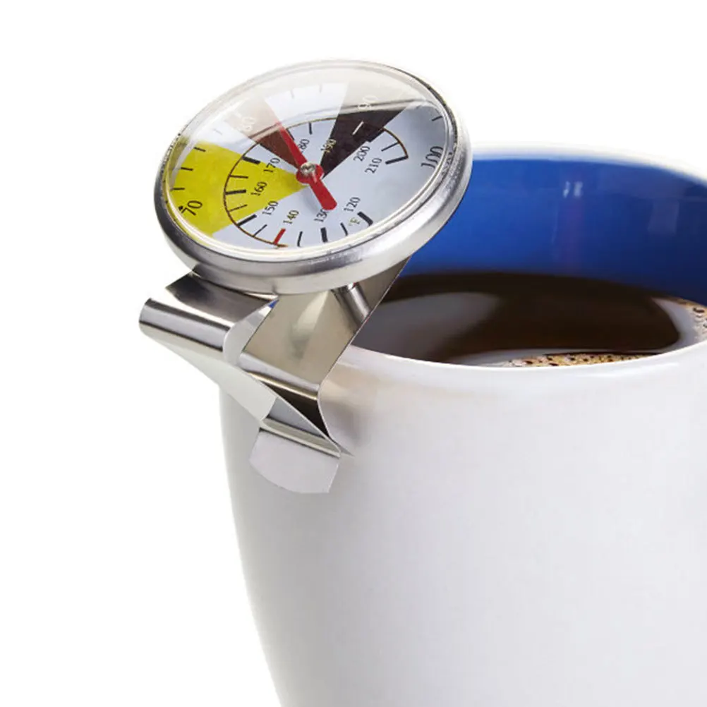 

3 шт., металлический зажим, держатель для термометра для приготовления пищи, выпечки, измерения температуры, гладкий компактный дизайн, кухонная утварь