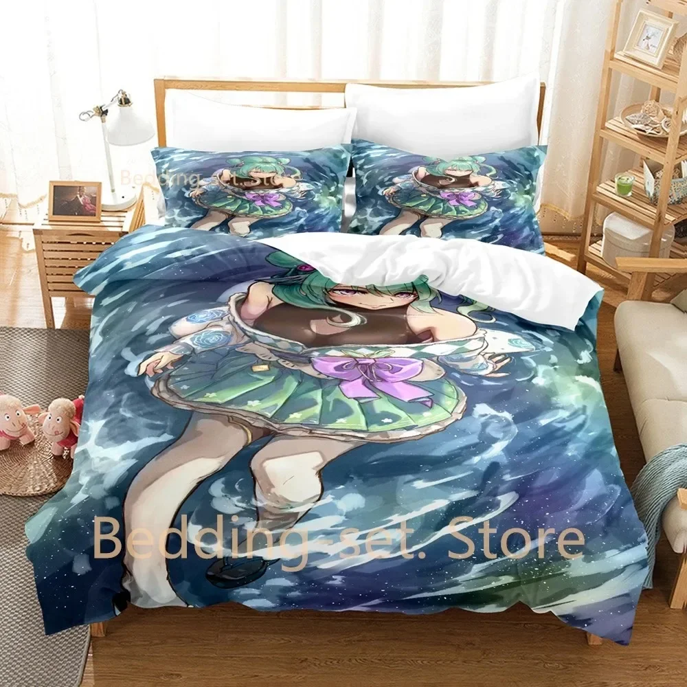 2024 Finana Ryugu Bedding Set Single Twin Full Queen King Size Bed Set Adult Kid Bedroom Duvetcover Sets 3D Anime Bed Sheet Set - view 6