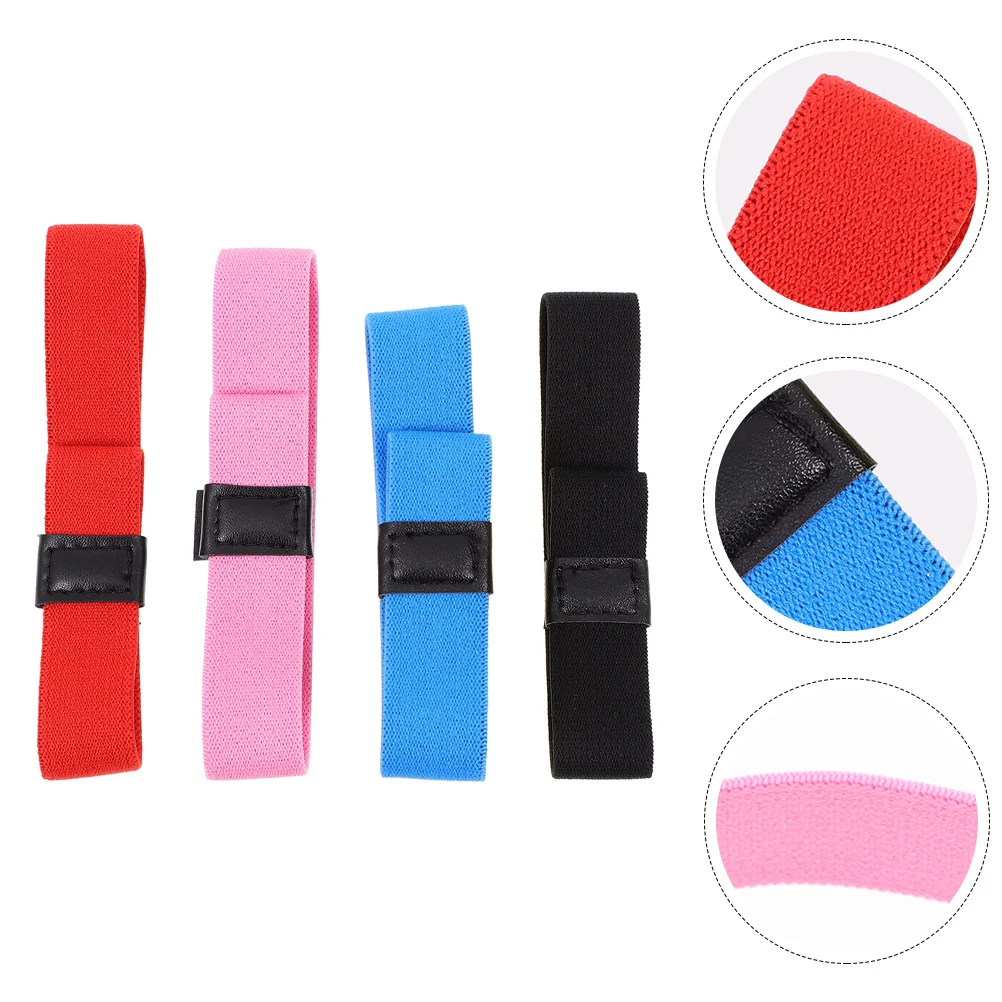 

4Pcs Bento Box Fixing Strap Premium Wear-Resistant Elastic Bands for Convenient Lunch Container Fastening Multi-Function