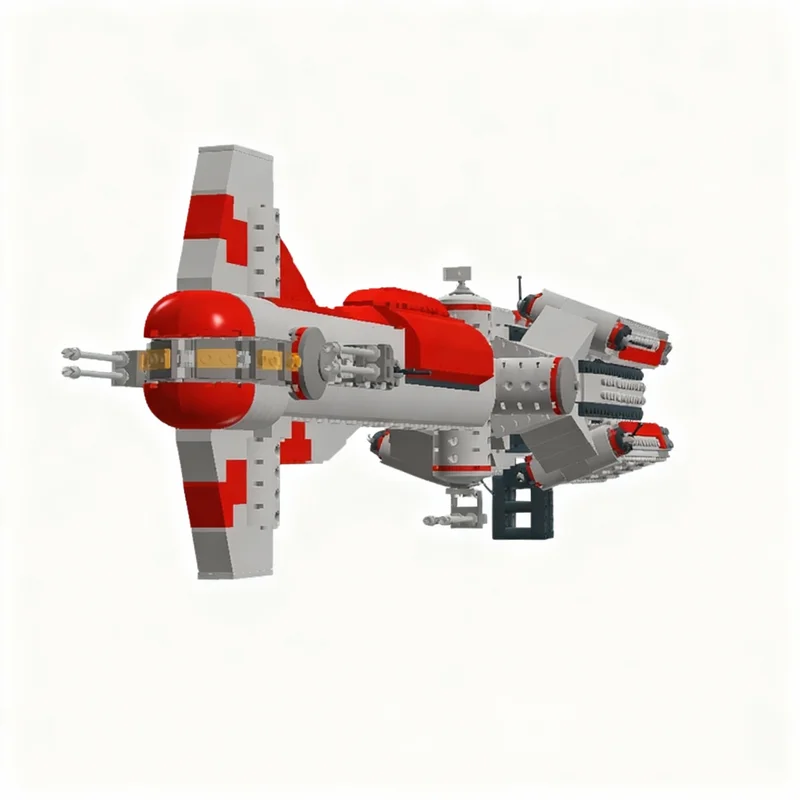 752pcs MOC Thranta Class Corvette Star Battle Model Building Blocks Toy Construction Christmas Gifts Brick Idea Education Kids