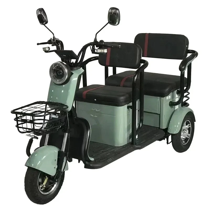 Electric Tricycle Bike Used Adult 3 Wheel Scooter for Adult Tricyclic Bike Factory Supply Directly 500W 60v20ah CE Customized