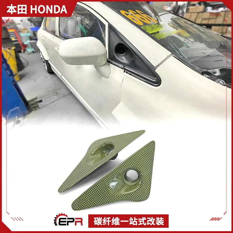 

Suitable for Honda Civic FD2 carbon fiber modification EPA front air inlet, competitive A-pillar guide trend cover