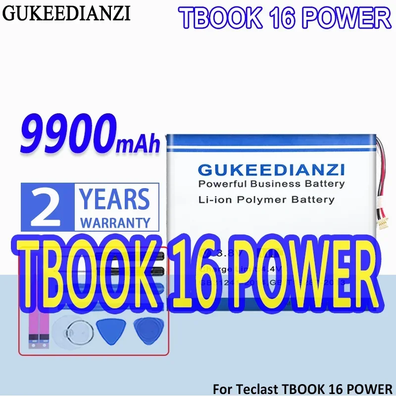 High Capacity GUKEEDIANZI BatteryTBOOK16 POWER 9900mAh For Teclast TBOOK 16 POWER Tablet PC Batteries