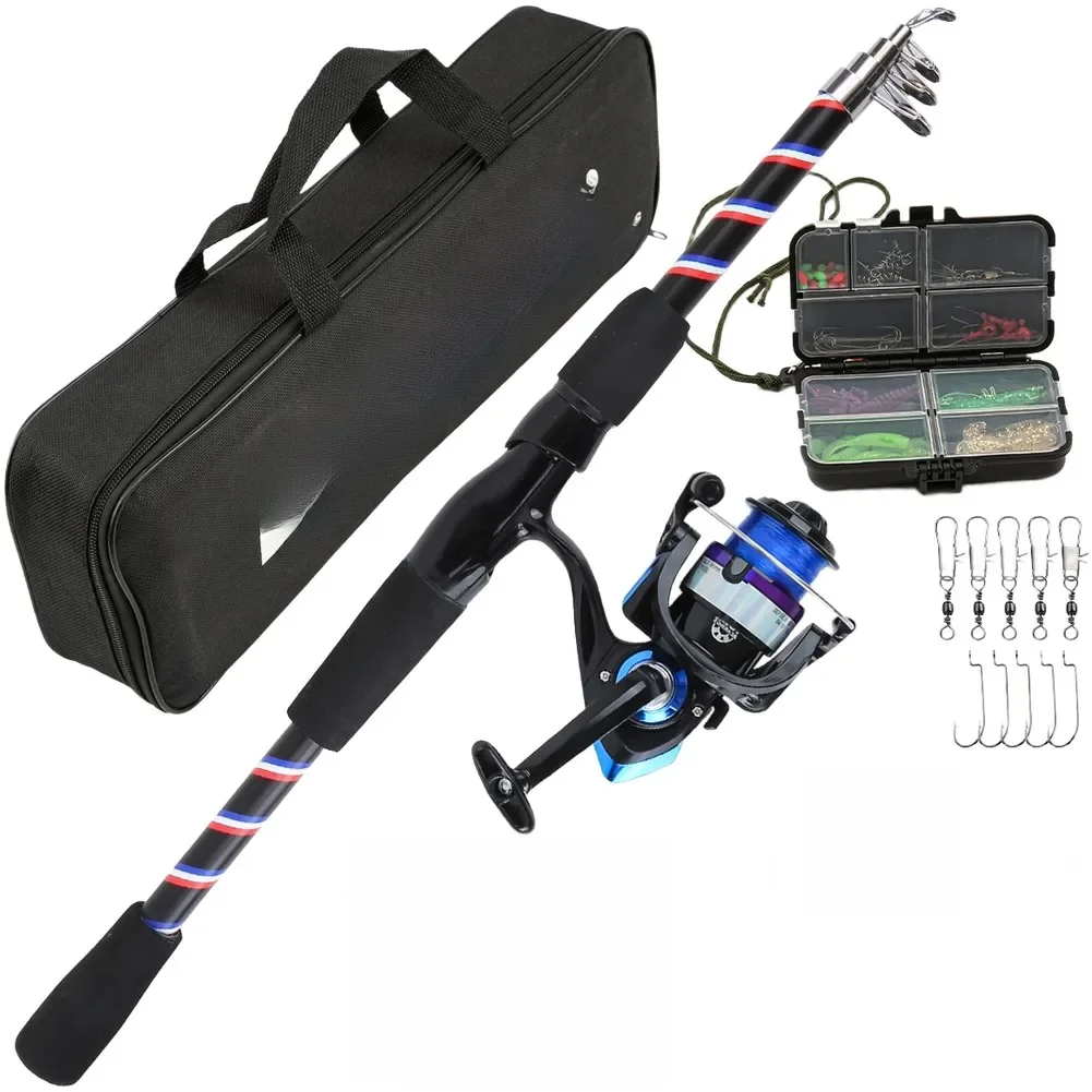 cana-de-pescar-telescopica-de-180-cm-para-pesca-en-rio-con-carrete-de-lanzado-para-kit-de-senuelos-blandos-combo-construccion-de-fibra-de-vidrio-mango-de-eva