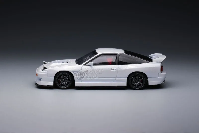 Microturbo MT 1:64 nissan 180SX Spirit MIYABI limited 1499pcs Collection die cast alloy car model decoration gift