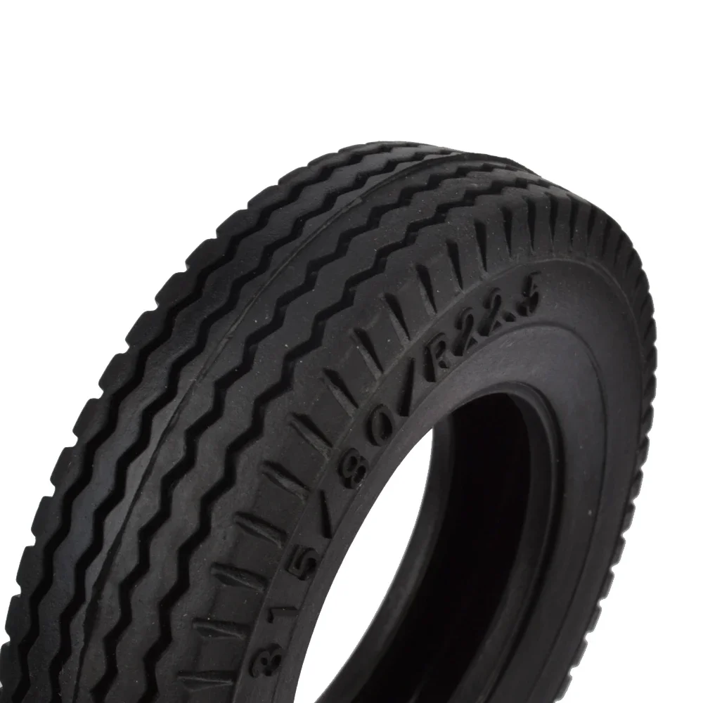 RC 1/14 Rubber Trailer Car Tires for 1:14 Tamiya Tractor Truck RC Climbing Trailer Car 1PCS