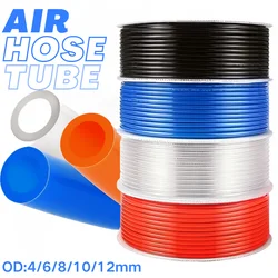 10M/20M/50M/100M Pneumatic Component Air Hose Tube Pipe 4mm 6mm 8mm 10mm 12mm PU Polyurethane Air Compressor Tubing