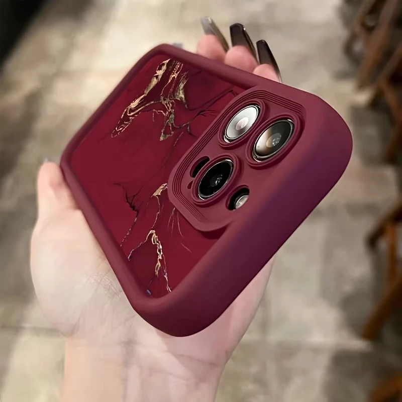 حافظة لهاتف آيفون 17 برو ماكس 16E 15 برو 14 13 12 11 Mini AIR XS XR XS 8 Plus مضادة للسقوط والصدمات #6