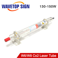 WaveTopSign Reci W6 130W-150W 80x1650mm Co2 Laser Tube W8 150W-180W 90x1850mm for CO2 Laser Engraving Cutting Machine