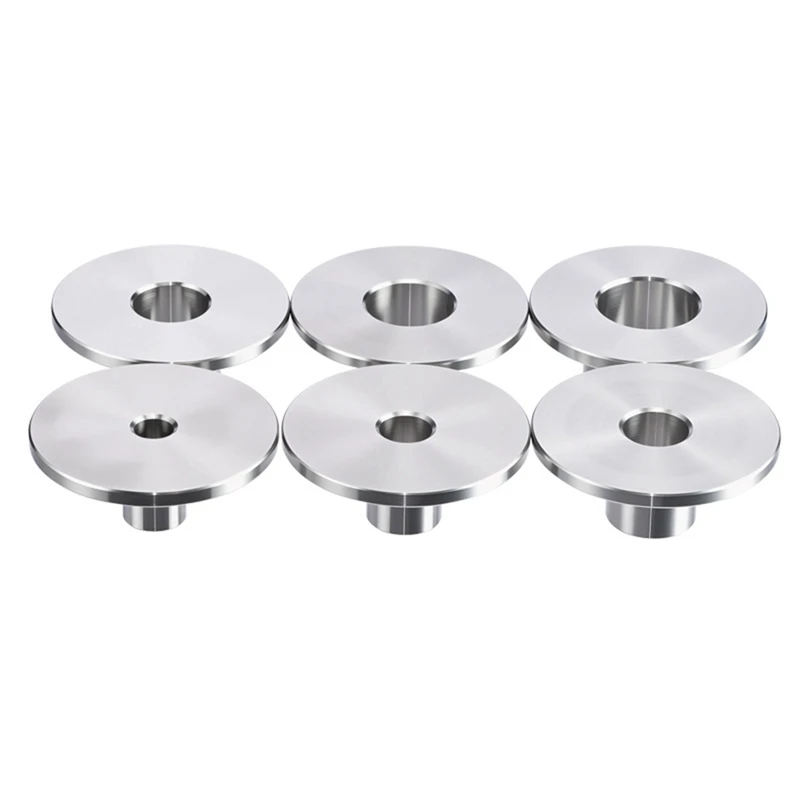 6pcs Woodworking Carving Milling Parts Edger Sample Gauge Guide Plate Multi Milling Cutter Parts Tools 10-20mm-ABFB