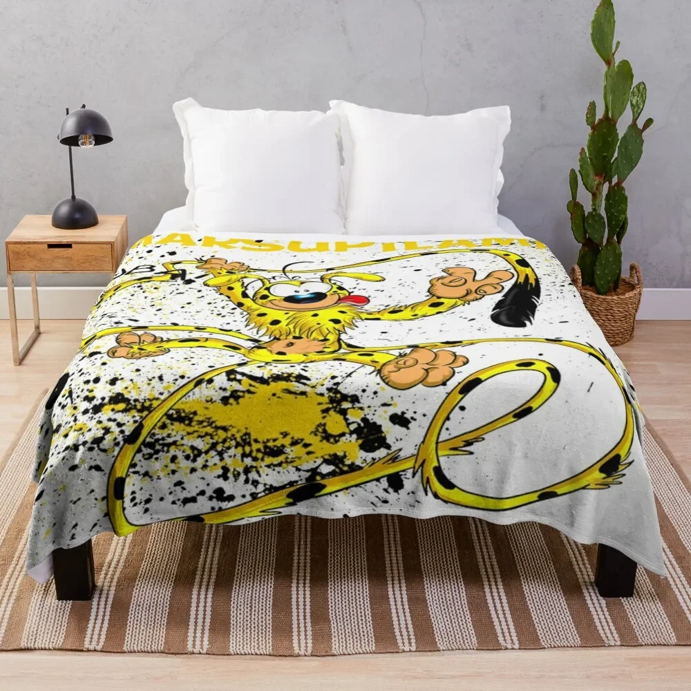 

Marsupilami - Houba Throw Blanket Plaid on the sofa bed plaid Nap Blankets