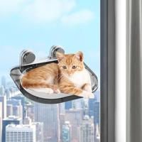 Transparent Cat Window Perch Cat Bed Window Window Mounted Cat Seat Cat Hammock For Indoor Large Cats Cat Hammock Window Perch