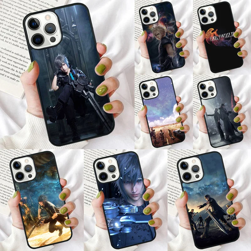 Final fantasy xv ffxv Phone Case for iPhone 16 15 14 12 13 mini PLUS X XS XR 11 PRO MAX Back Cover Fundas