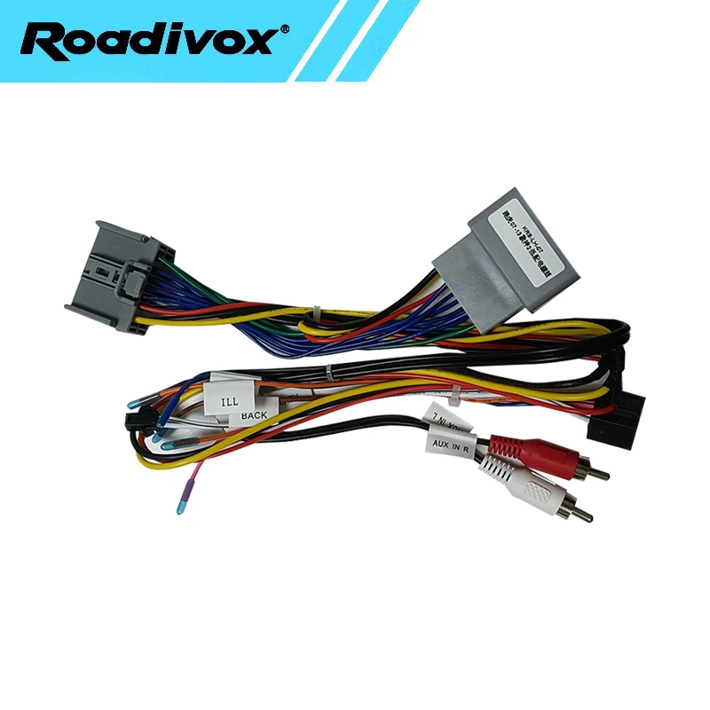 Car Wiring Harness Adapter Canbus Box Decoder For Land Rover Freelander 2 2007-2013 Android Radio Stereo Cable