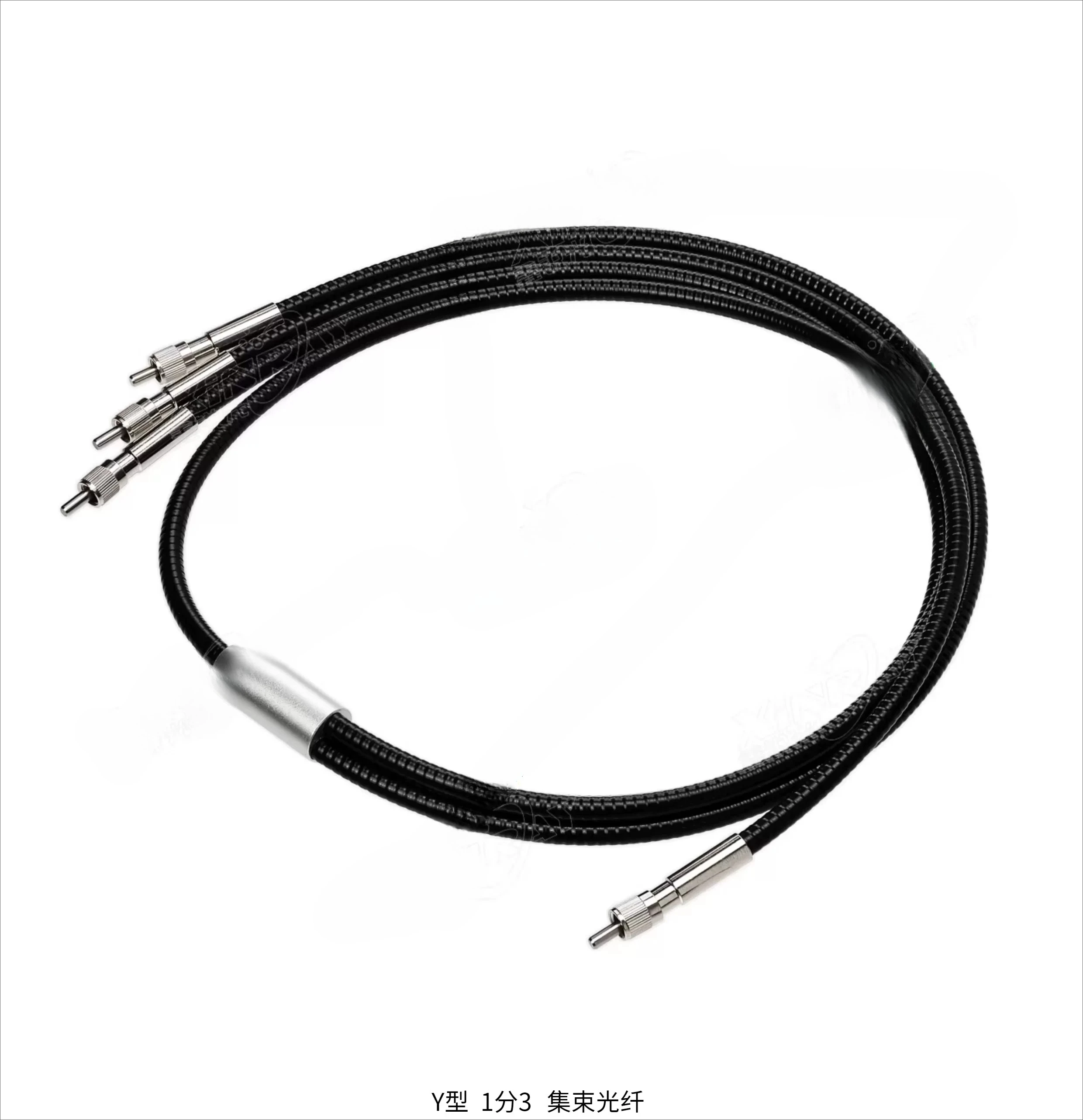 Optical fiber Y-type 1 minute 3SMA905 optical fiber bundle SMA905 100um~ 600um jumper cable