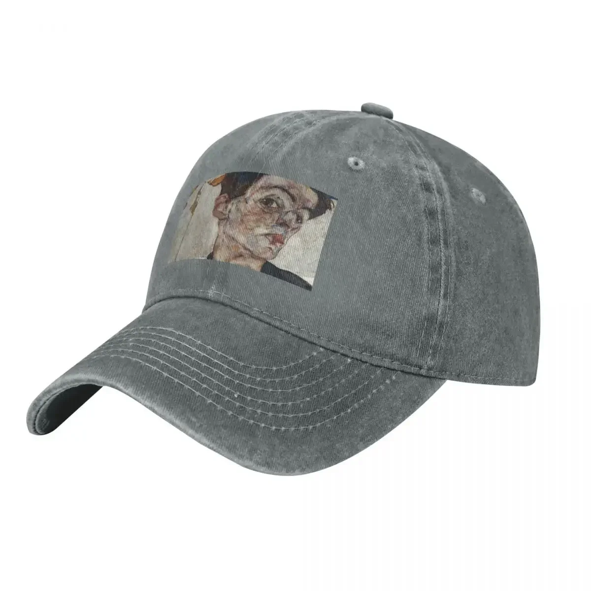 

EGON SCHIELE - Self-Portrait with Physalis Baseball Cap Kids Hat Ball Cap Sun Cap Sun Hat For Children Golf Wear Men Women's
