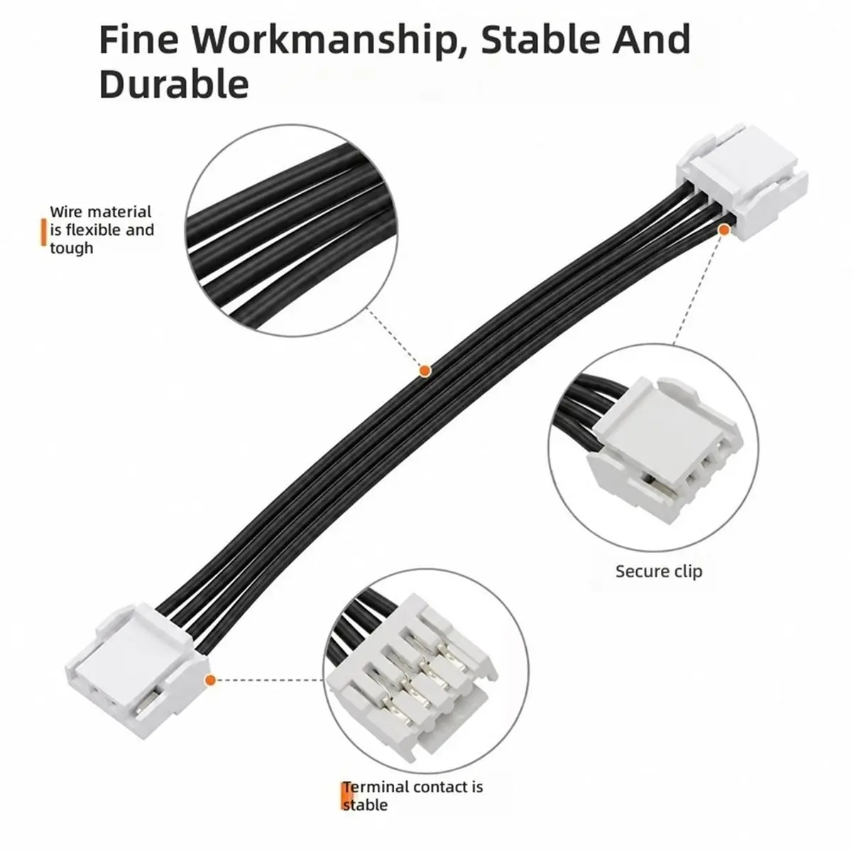 Feed Filament Switching Board Connecting Cable for 2 PRO 3D Printer, 3D Printer Parts