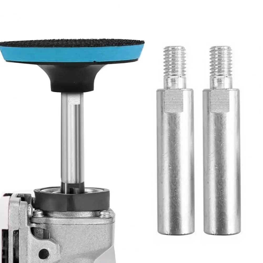 Nickel Plated Extension Shaft Heavy Duty Steel Angle Grinder Extension Rod Set for Multi-purpose Polishing Machine Adapter Lever