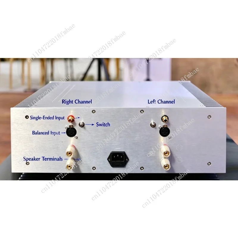 Compatible with KSA50A Dual Channel Pure Class A Power Amp, Single & Balanced Inputs, MJL3281/MJL1302 MJE15032/15033