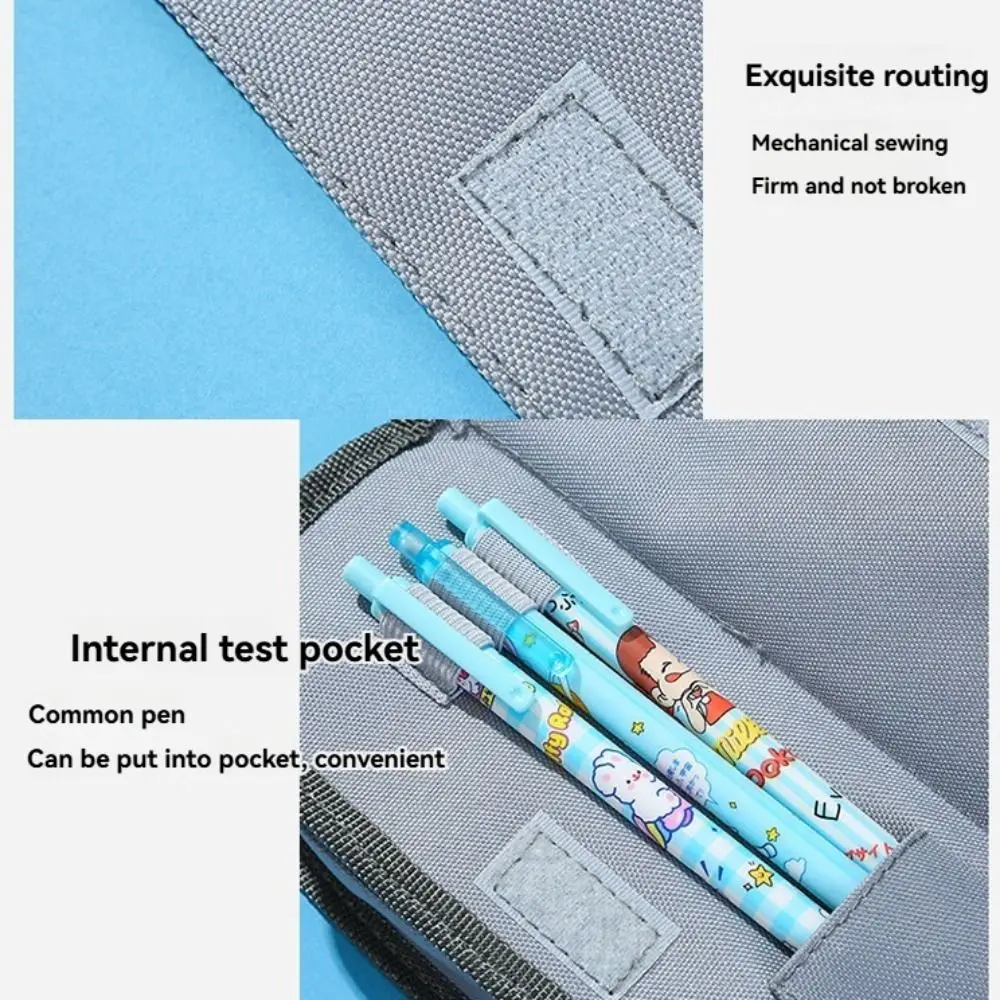 High Quality Basketball Pen Bag Multi-function Portable Stationery Organizer Cartoon Waterproof Stationery Storage Bag Students