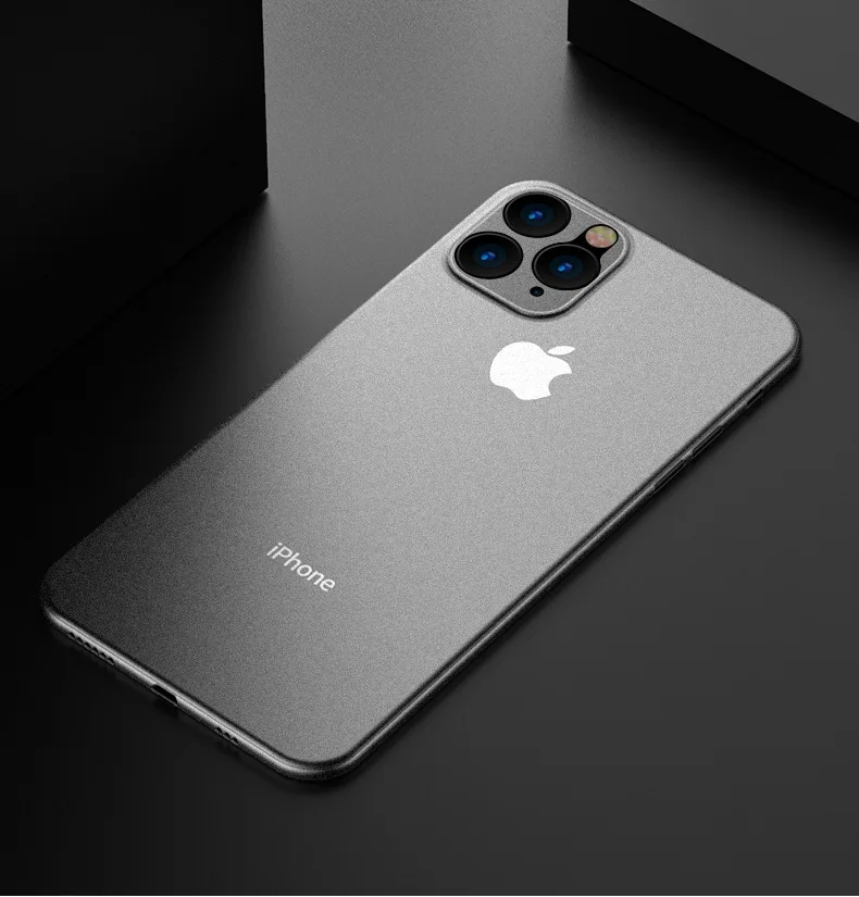 Neue 0,2 mm ultradünne matte PP-Hülle für iPhone 11 12 13 14 15 Pro X Xr Xs Max 13 Mini 7 8 Plus SE 2020 klare harte PC-Abdeckungshüllen – Detail 4