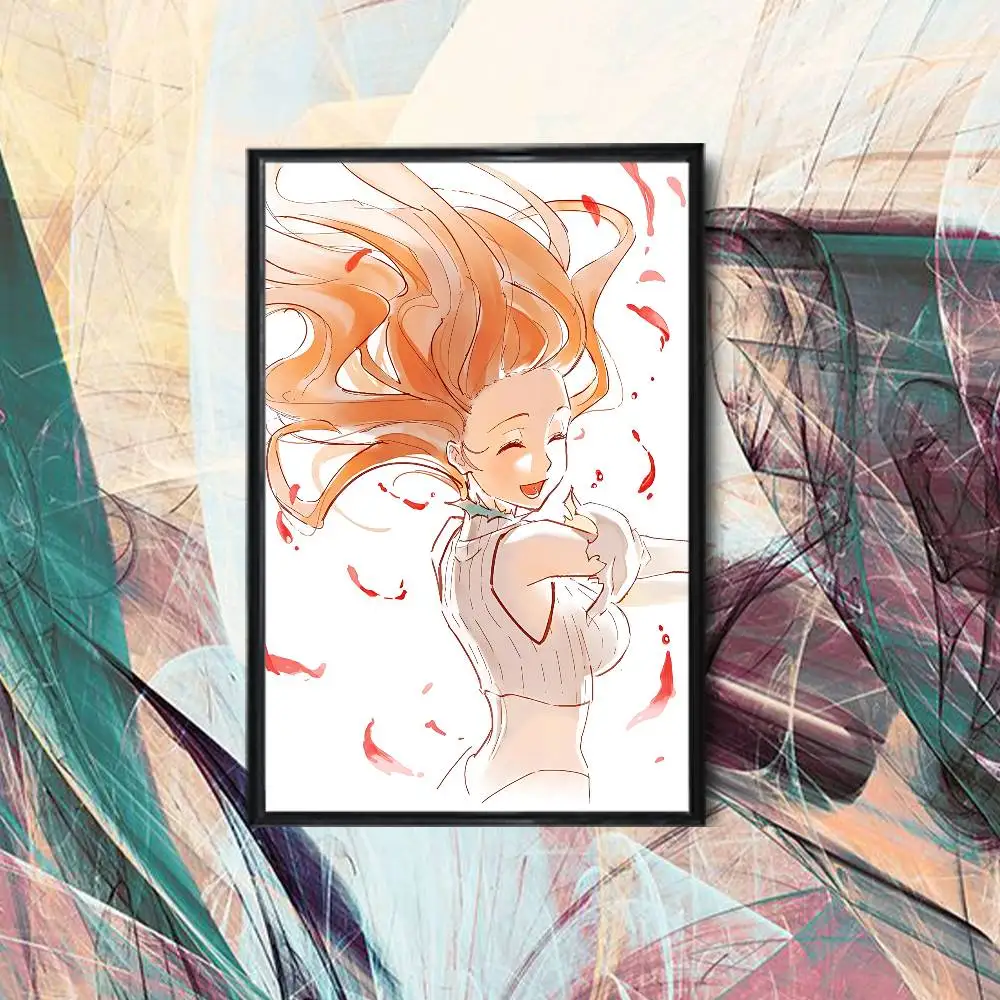 Animated Combat Orihime Inoue BLEACH Poster HD Art Sticky Wall Waterproof Home Living Room Bedroom Bar Aesthetic Decoration view 3
