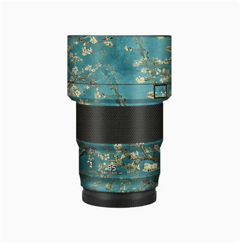 Pegatina de lente de cámara antiarañazos para Panasonic S 85mm F1.8, envoltura de abrigo, película protectora corporal, Protector de piel