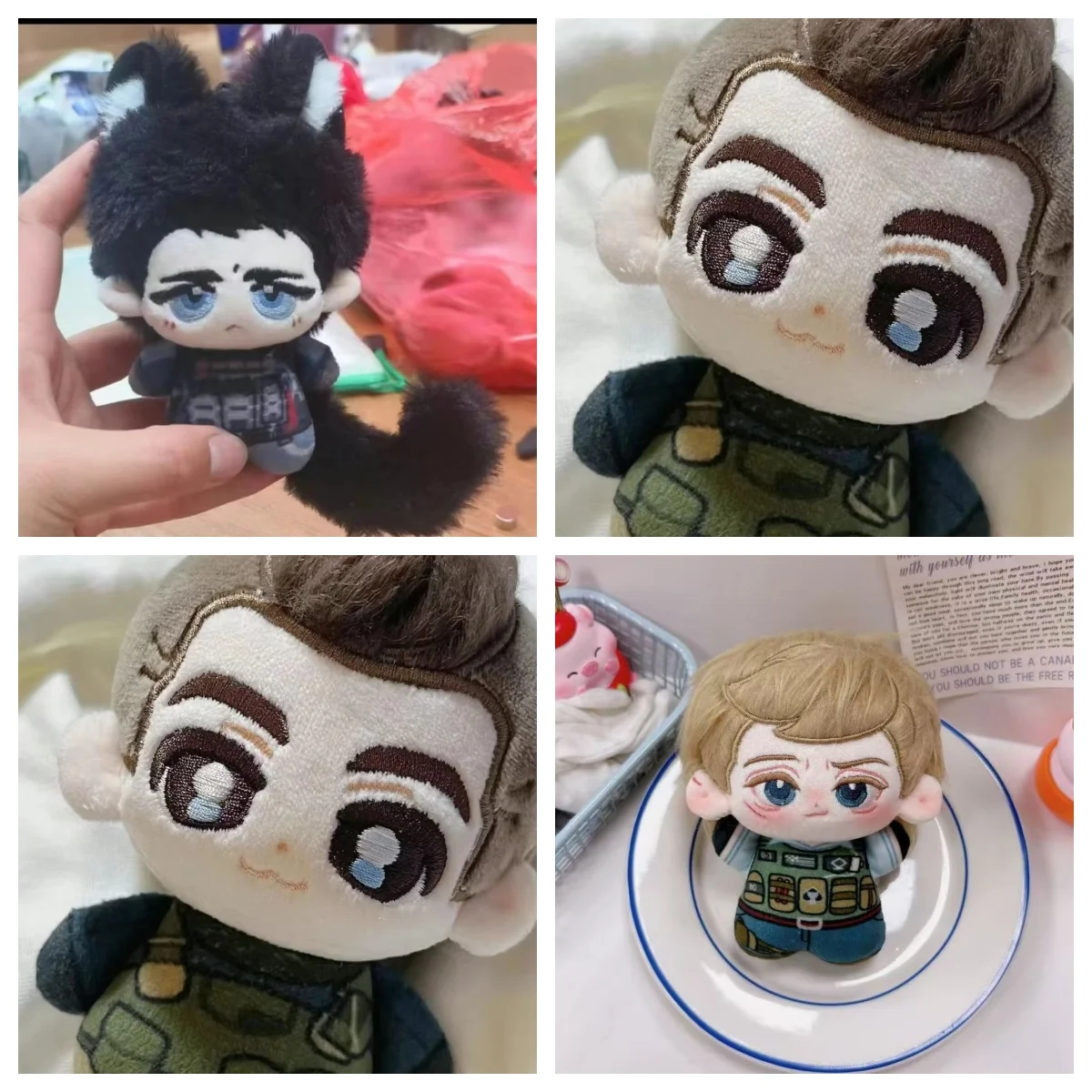 2026 New Hot Call of Duty Soap Cosplay Attribute 10cm Cotton Doll Cute Same Style Keegan Doll