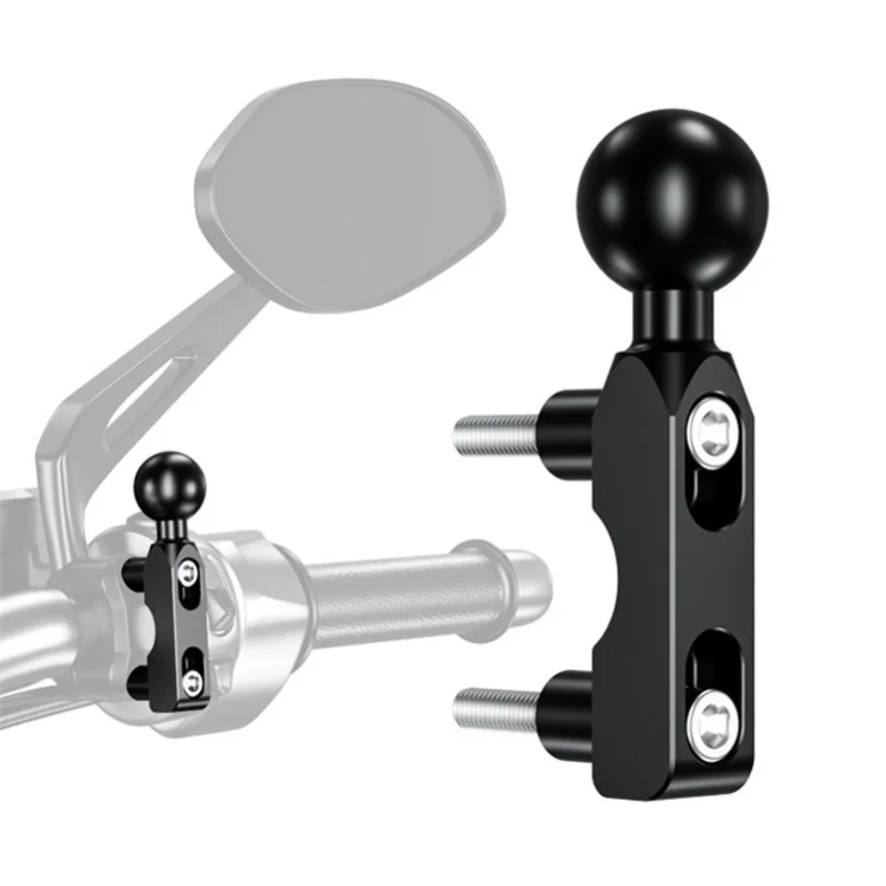 Motocicleta guiador Brake Clutch Control, 17mm, 25mm Ballhead Mount Base, 1