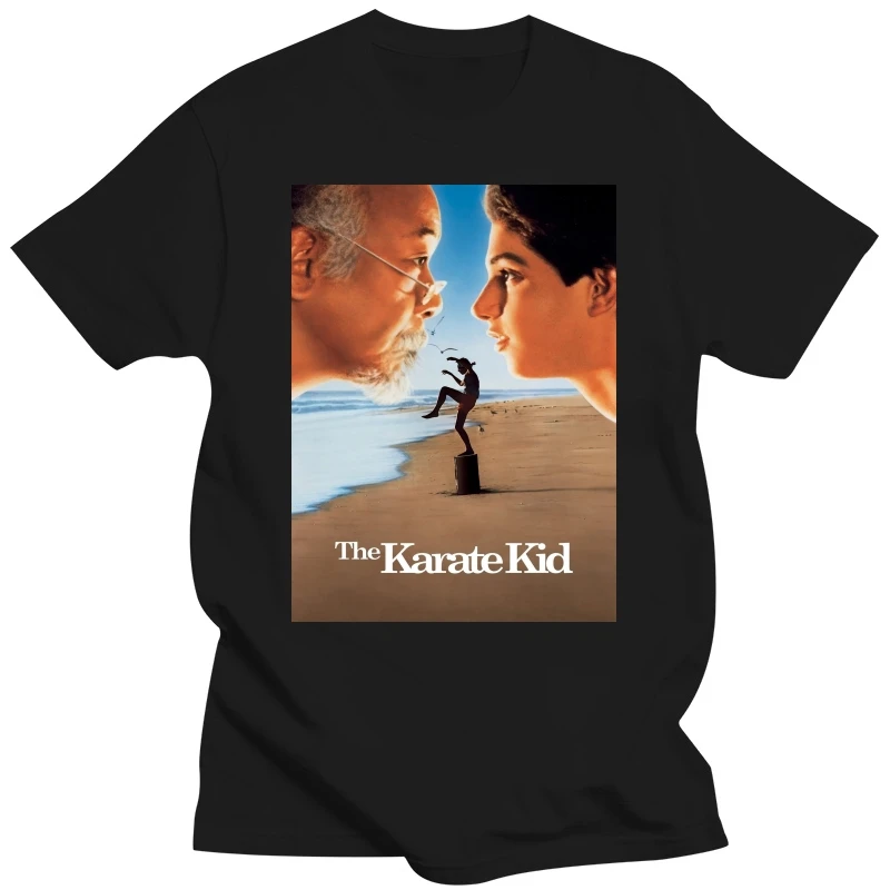 The Karate Kid V9 T-Shirt White Poster All Sizes S...5Xl