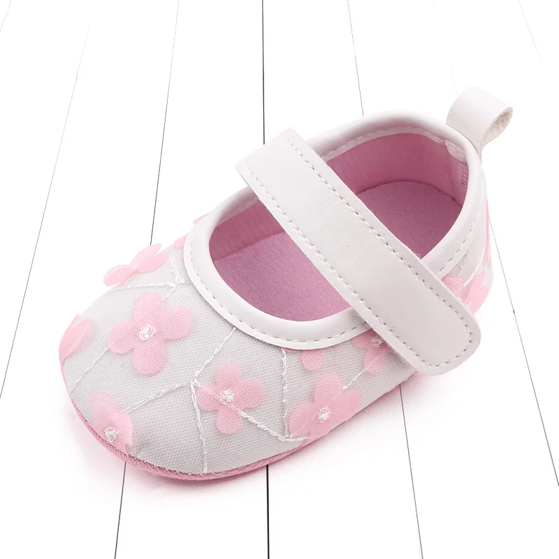 2025年新作 春秋 ベビーガールズ ファーストシューズ 室内外兼用 幼児靴 3色展開 快適なソール 0-18ヶ月
