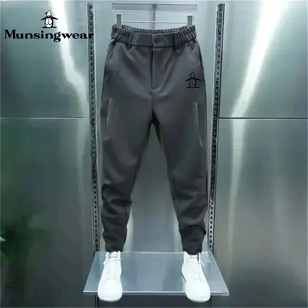 Munsing Golf Wear Heren 2025, Zomer Casual Broek Mode Sport Casual GOLF Broek Mode Heren GOLF Broek Nieuwe Golfkleding