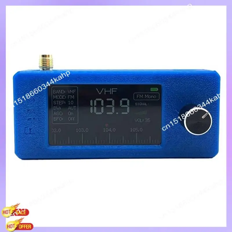 

CLCU SI4732 Radio Receiver Withantenna 10Khz-180Mhz Portable Shortwave Radio Receiver SW LW AM FM SSB Mini SI4732 Radio
