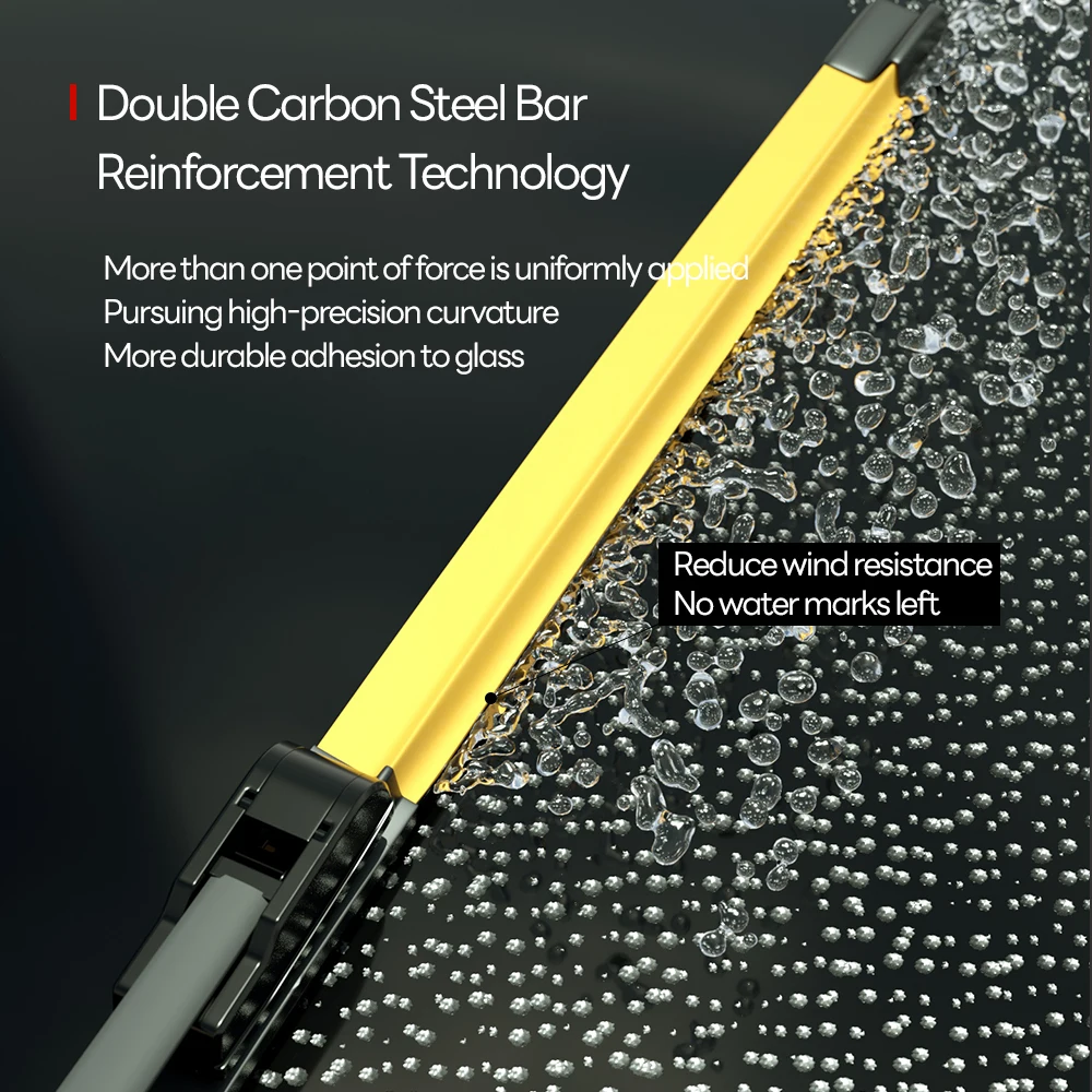 2 ชิ้น สำหรับรถยนต์โตโยต้า เอฟเจ ครุยเซอร์ ปี 2006-2023 2015 2016 2017 2018 2019 2020 2021 2022 ใบปัดน้ำฝนกระจกหน้ารถ