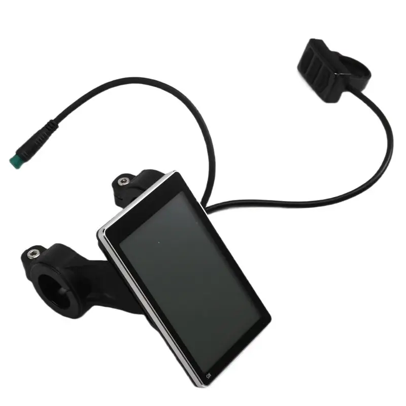 AEF2-Fatbike Accessoires Dispaly Version Waterproof Screen LCD Speed Meter For Fatbike OUXI V8 M5 Scooter Parts