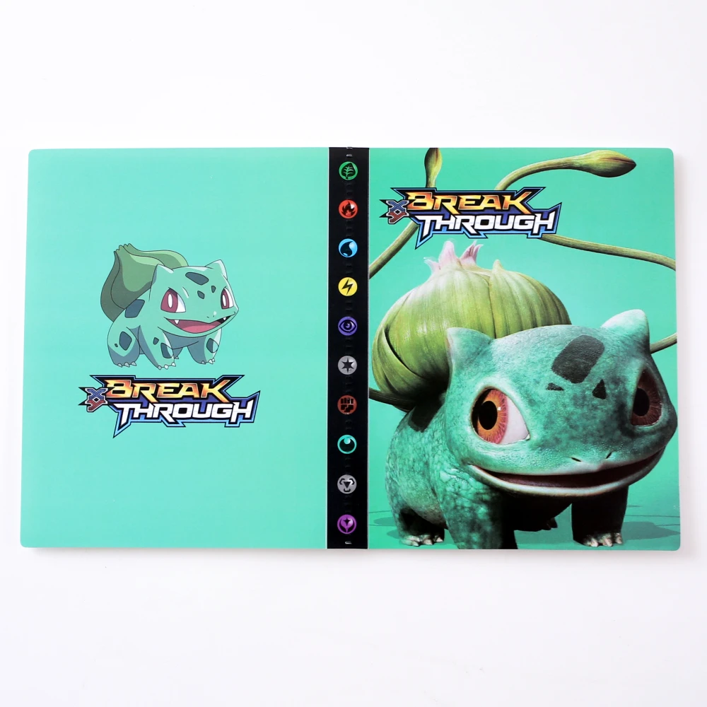240 stuks Charizard Mewtwo houder map collectie map kaarthulzen beschermer notitieboekje Pokemon album kaart opbergboek display