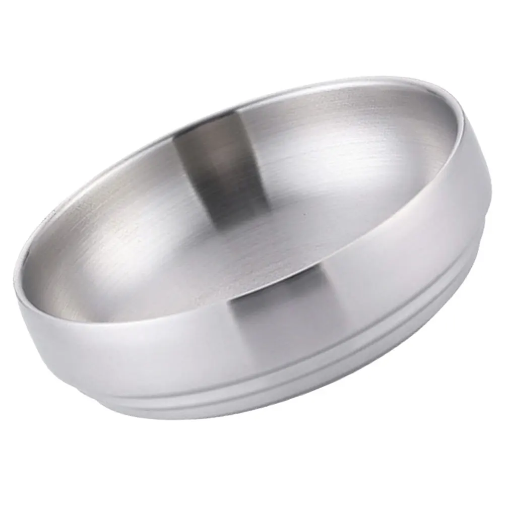 

Stainless Steel Cold Noodle Bowl Serving Mixing Food Bowls Kitchen for Salad Ramen