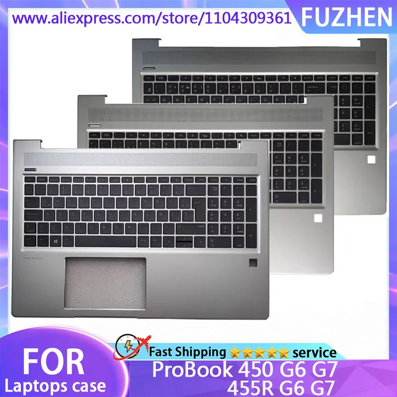 

New For ProBook 450 G6 G7 455R G6 G7 Laptop Palm Pad Keyboard/Bottom Cover/Host Cover/Touchpad