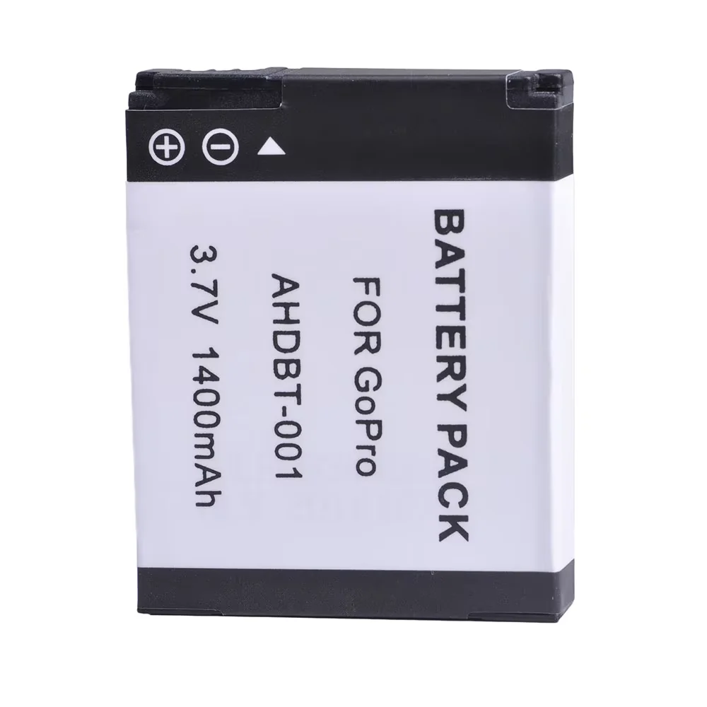AHDBT-001 AHDBT-002 1400mAh AHDBT 001 002 Camera Digital Battery For GoPro HD Hero 1 2 Hero1 Hero2 Motorsports Surf Outdoor 960