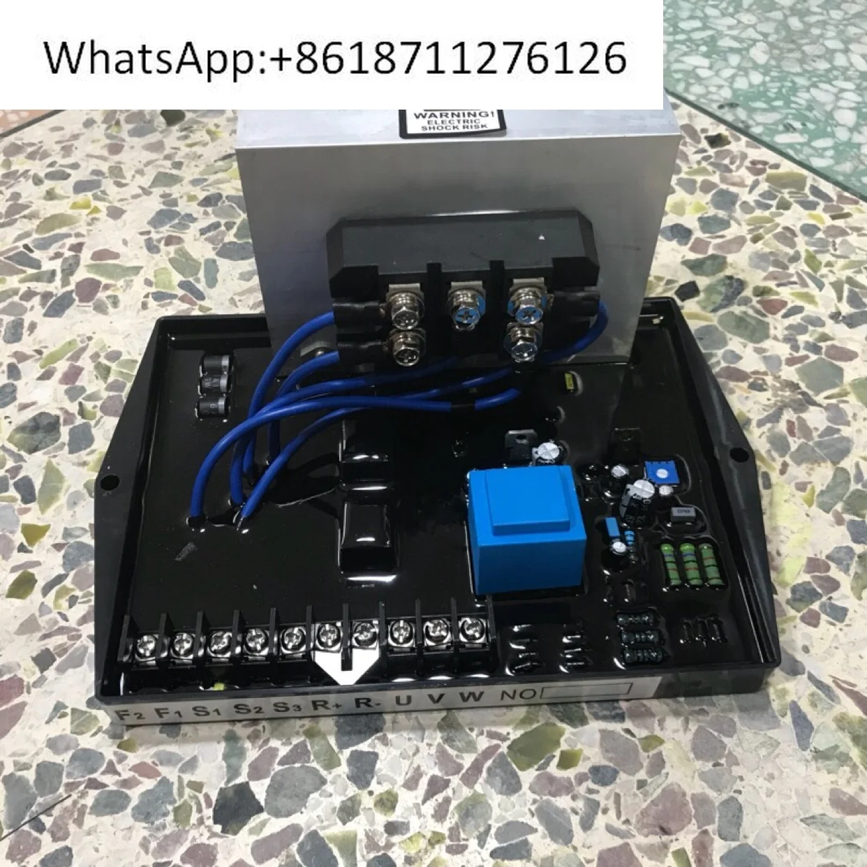 

50 kW marine shaft with brush generator computer voltage regulator board voltage regulator AVR LDS50KW