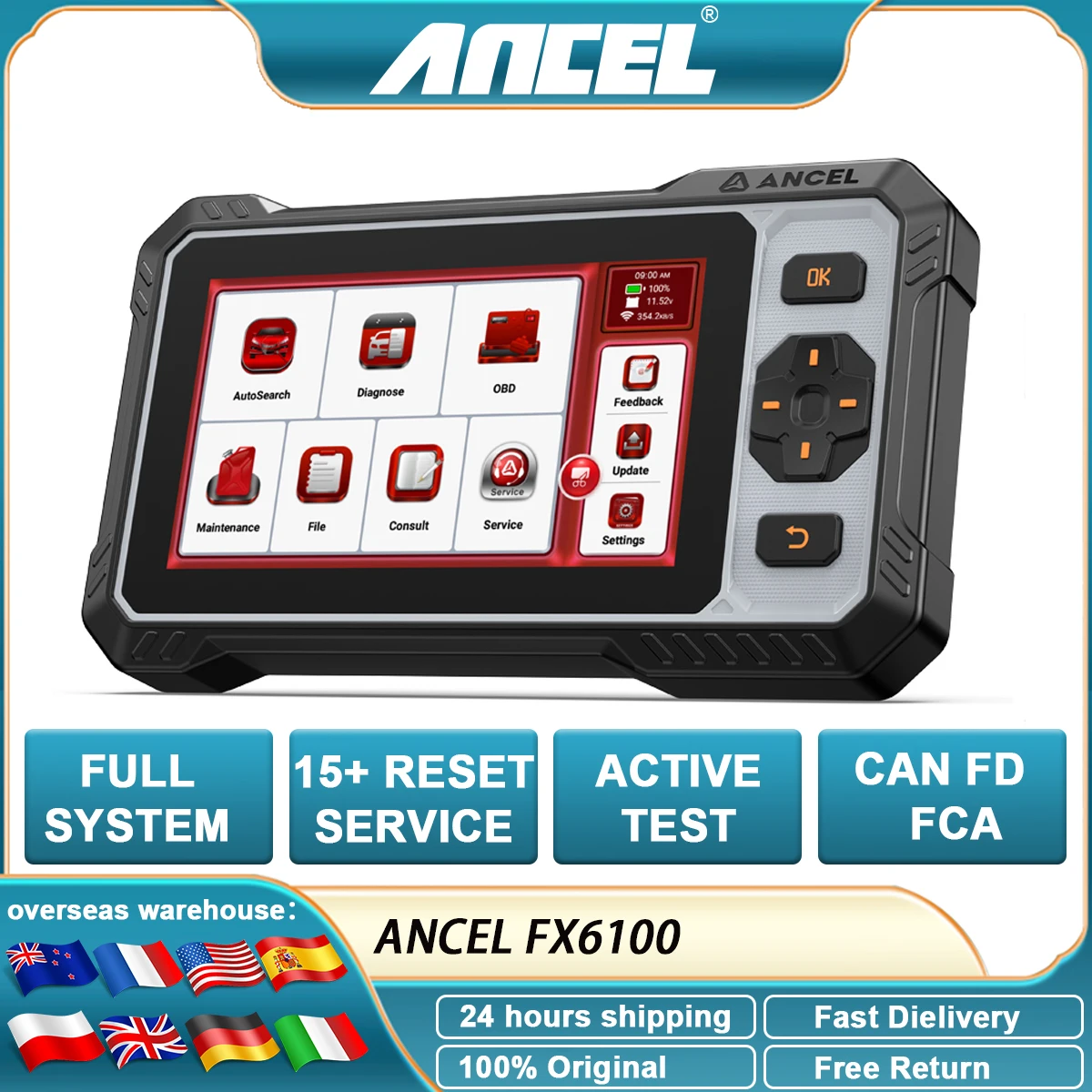 2025 Ancel FX6100 O… - image