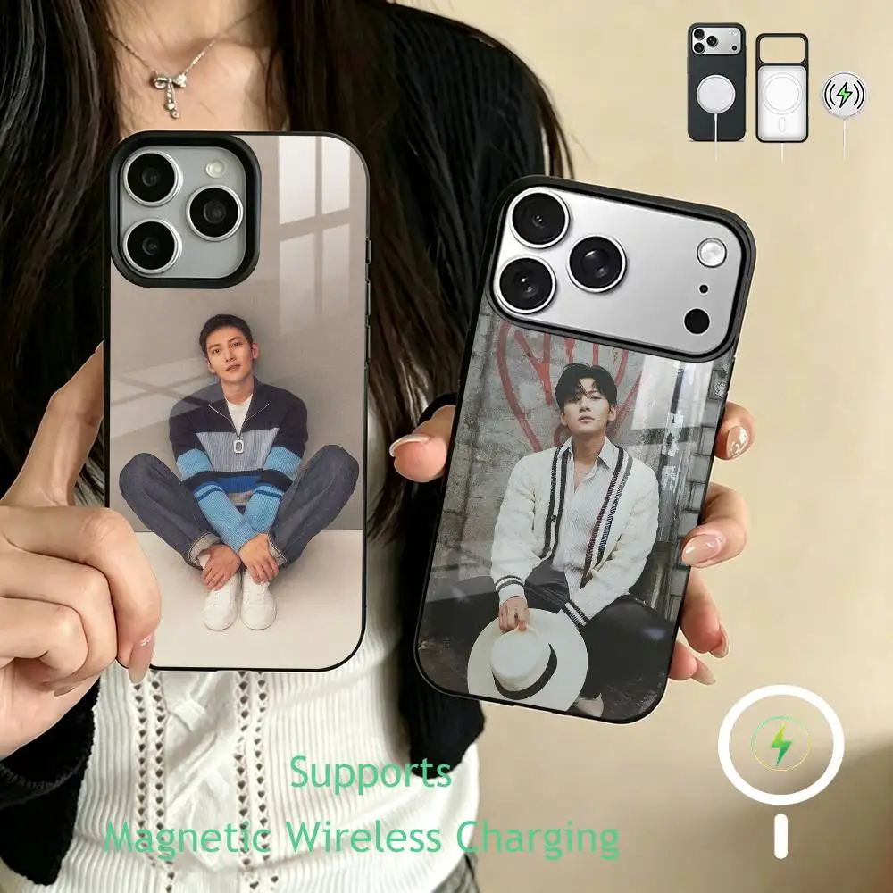 Fashion Ji Chang Wook   Phone Case For iPhone17,16,15,14,13,12,11 Plus,Pro Supports Magnetic Wireless Charging